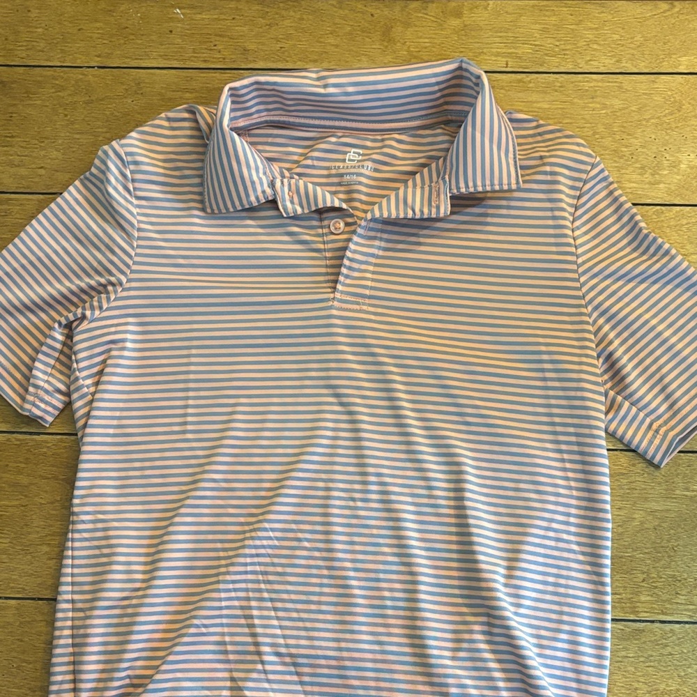 Class Club Pink and Blue Polo Shirt